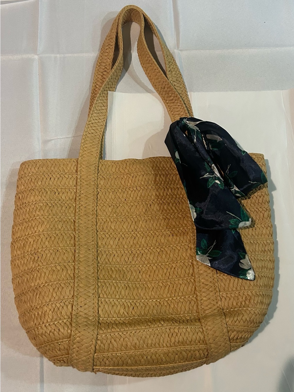 Draper James Everyday Straw Tote Bag
